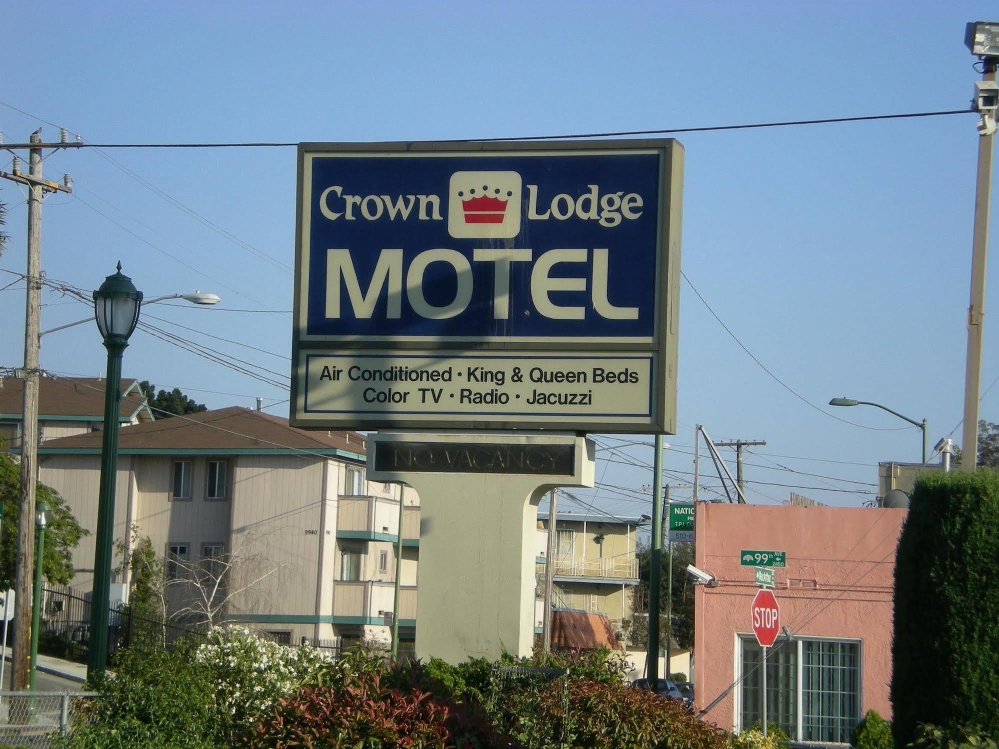Crown Lodge Motel Oakland Exterior photo